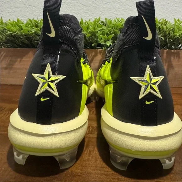 Nike Alpha Huarache NXT MCS “All Star” Black/Lime/Volt Baseball Cleats